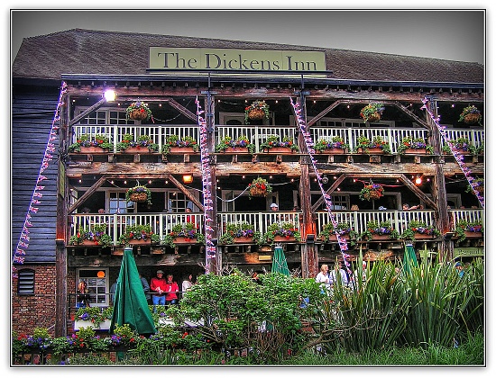 365-162 Dickens Inn front elevation. by judithdeacon