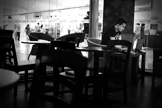 Cafe Dude by nellycious