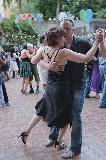 Watched The Band Tangabrazo Play Tango Music For The Freeway Park Dancing til Dusk Tango Night by seattle
