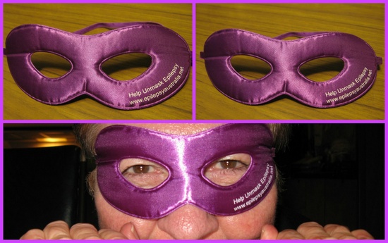 Unmask Epilepsy Worldwide Purple Day  by loey5150