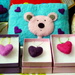 Felt hearts