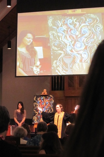 Pentecost Painting by margonaut