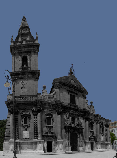 CATHEDRAL OF ST JOHN THE BAPTIST – RAGUSA ALTA by sangwann