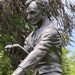 Close up of Abraham Lincoln sculpture.