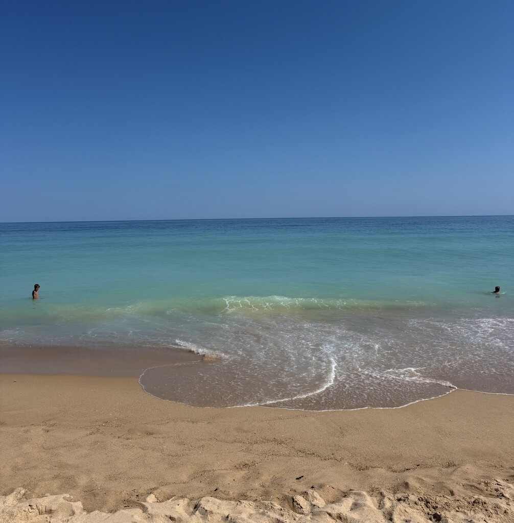 A Beach of Two Halves by cmf