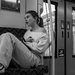 Girl on a train