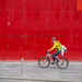 Red, yellow and blue