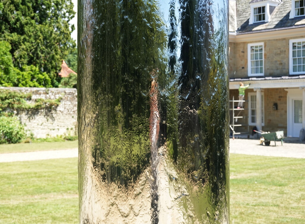 mostly tree reflections in the 'trunk'... by quietpurplehaze21