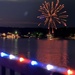Fireworks on the lake
