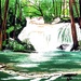 Waterfall (acrylic painting)