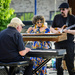 Teeny Tucker and some of her band, jammin'