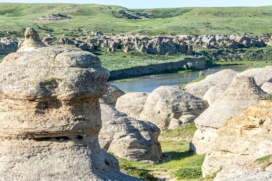 Writing on Stone Provincial Park by farmreporter