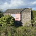 Flag on shed