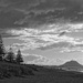 Mauao under Rainclouds