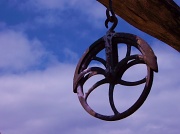 15th Feb 2011 - Antique well pulley