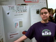 17th Feb 2011 - Shayna with Battle of Vicksburg project