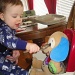 Brady feeding his puppy by coachallam