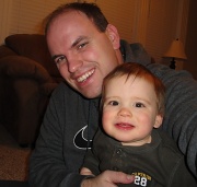 8th Feb 2011 - Brady and Dad