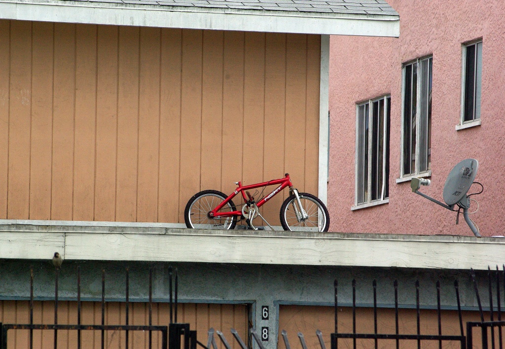 ...so that’s where Elliot and E.T. left the bicycle by cjphoto