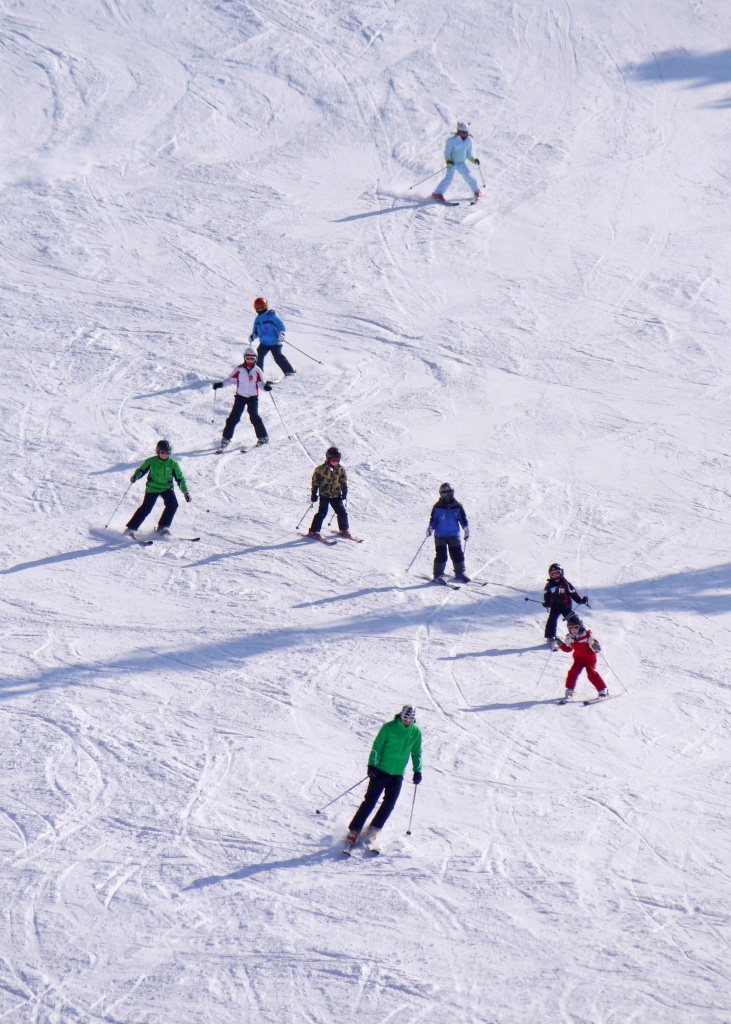 Ski School Comes Home by judithg
