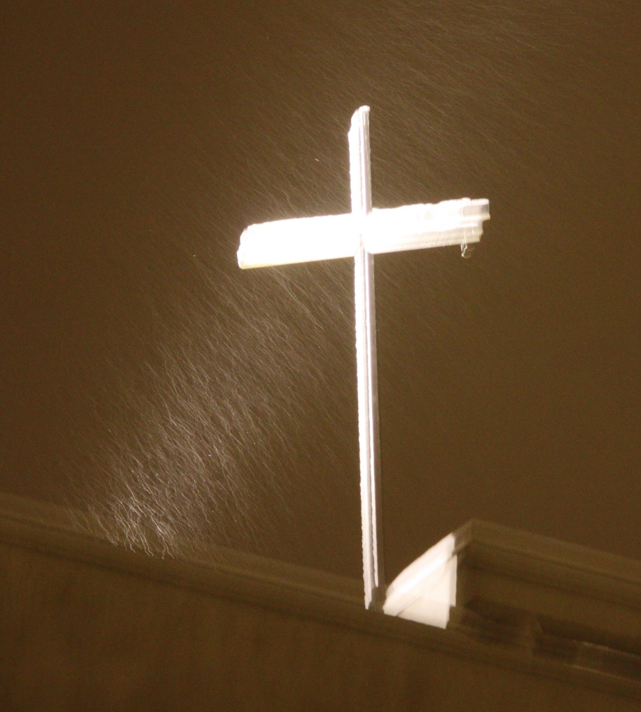 Snowing on the cross IMG_2995 by annelis