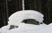 23rd Feb 2011 - Snow on the rocks IMG_3440