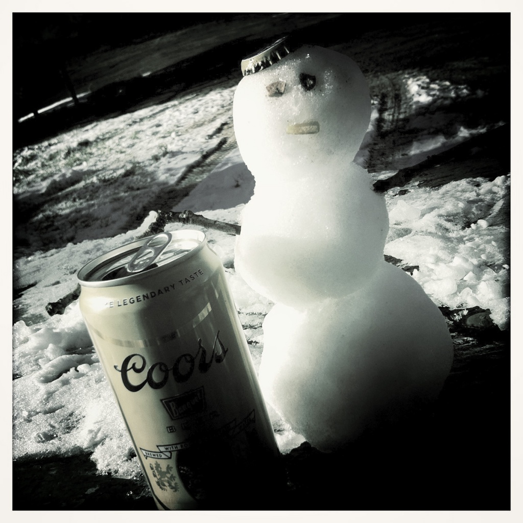 Drunken Snowman by aikiuser