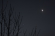 28th Feb 2011 - Moon and Venus