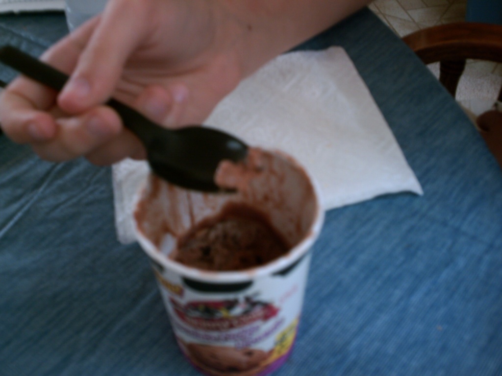 Spoon in Ice Cream 2.28.11 by sfeldphotos