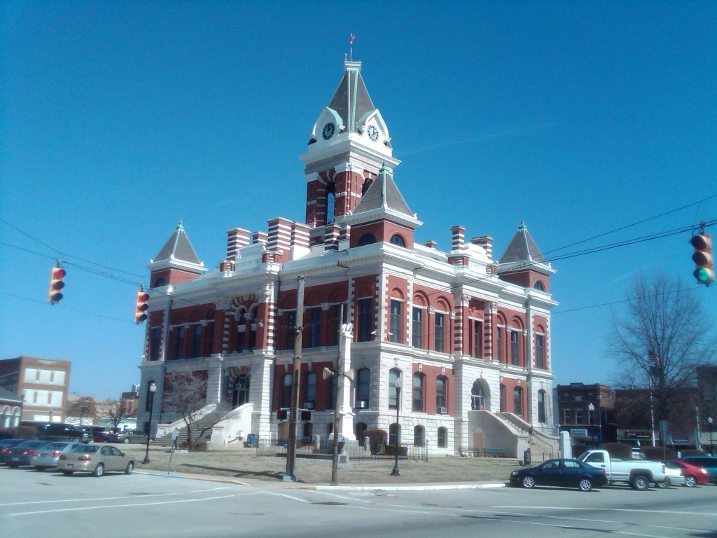 Gibson County Courthouse by graceratliff