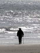 4th Mar 2011 - Old Man On Gorleston Beach