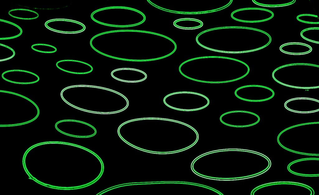Neon circles by karendalling
