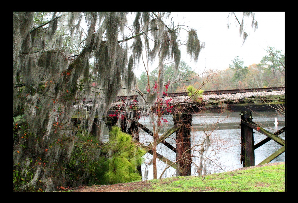 Railroad Trestle in Conway by hjbenson