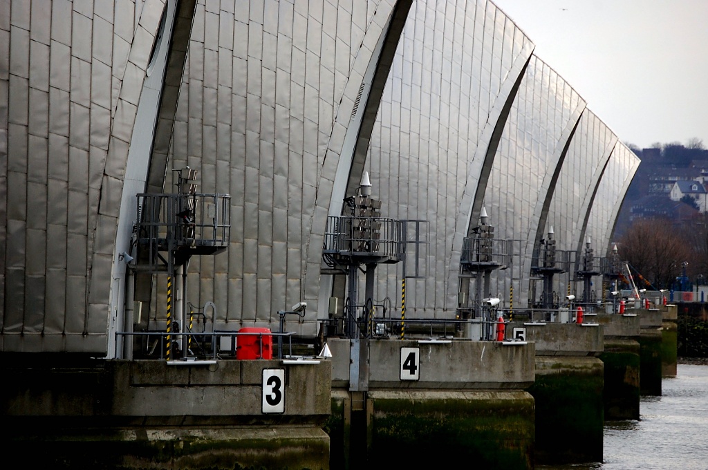 Thames Barrier by andycoleborn