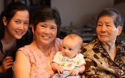 11th Mar 2011 - Four generations on Mummy's side