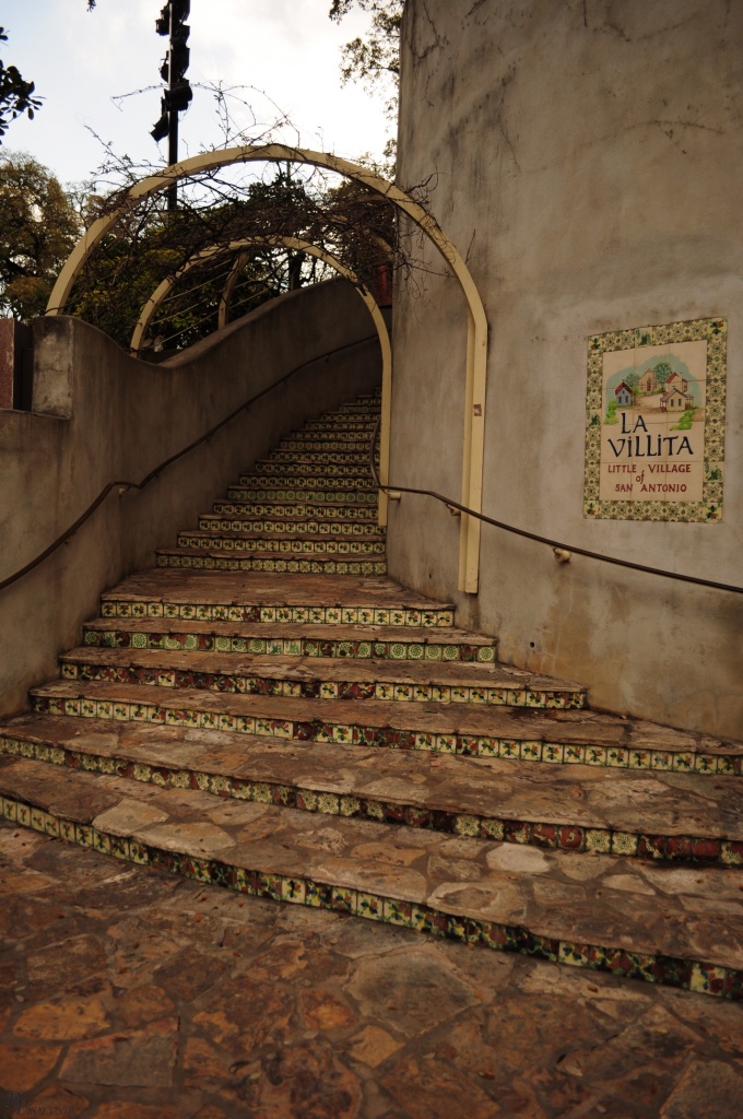Stairway to the River Walk by dora