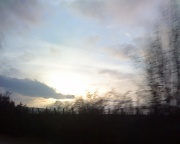 11th Mar 2011 - fading light from the train home