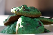 15th Mar 2011 - Green Toll House Cookies for St. Patrick's Day