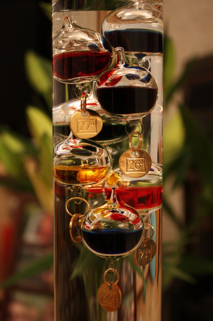 Galileo Thermometer by natsnell