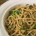 Linguini with grilled asparagus, peas, and lemon by margonaut