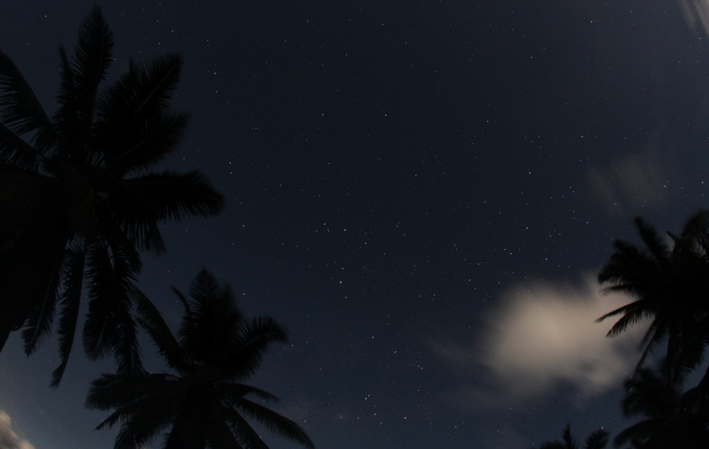 fisheye on the CI night sky by lbmcshutter
