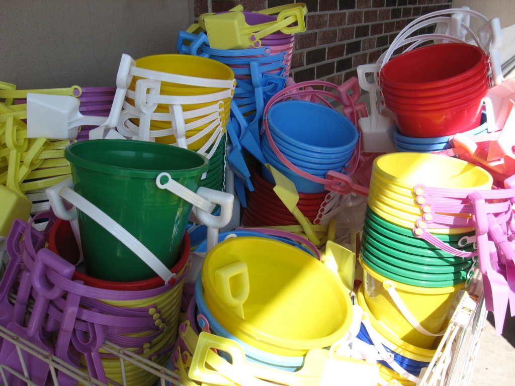 Shovels and Pails by olivetreeann
