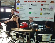 19th Mar 2011 - New Formula One Team Relaxes Ahead Of The Cambridge Grand Prix