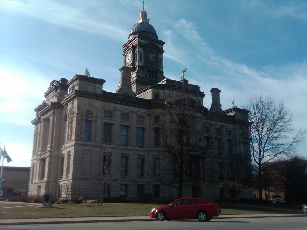 Jasper County Courthouse, Indiana by graceratliff