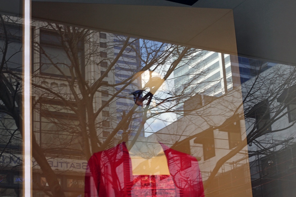 Mannequin With Her Head In The Clouds by seattle