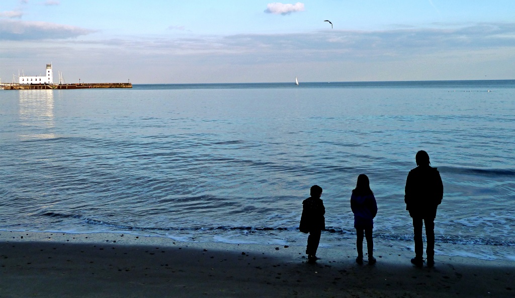 Standing on the Beach by rich57