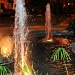 Fountains at night by philbacon