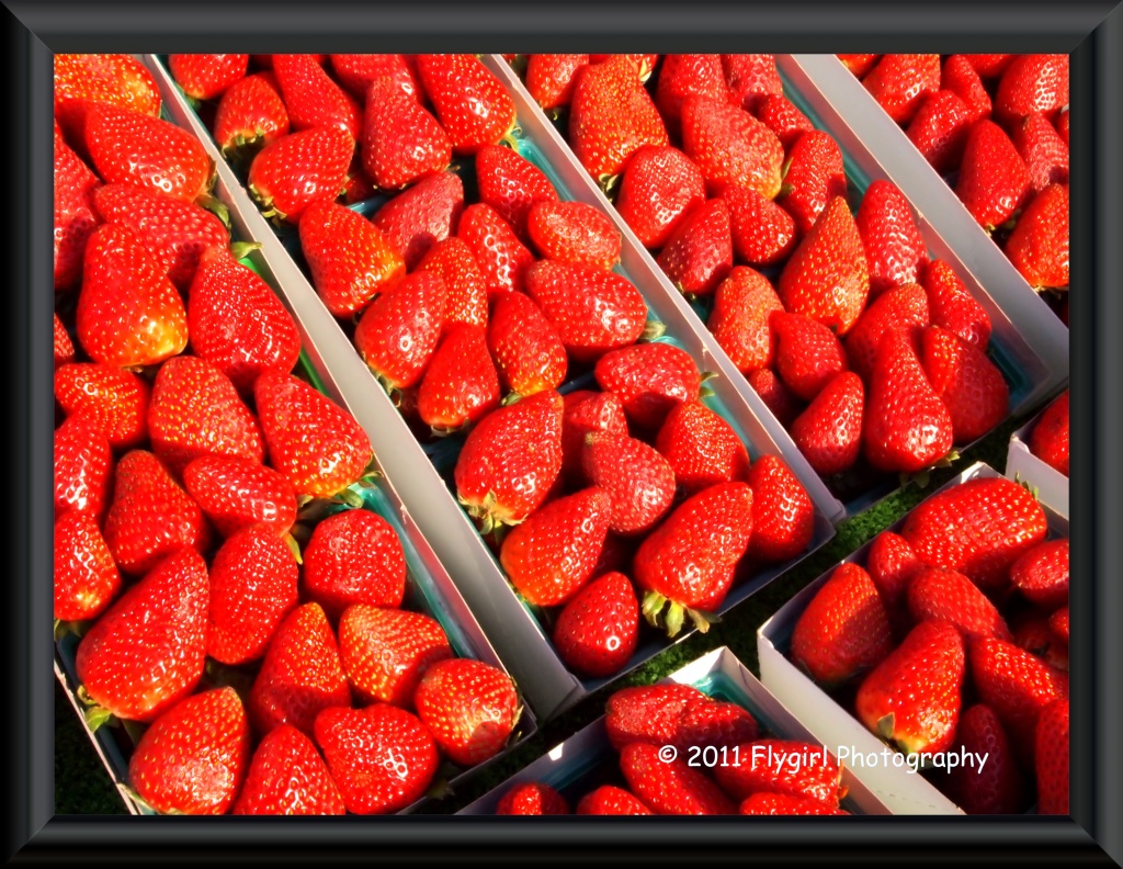 Strawberries by flygirl