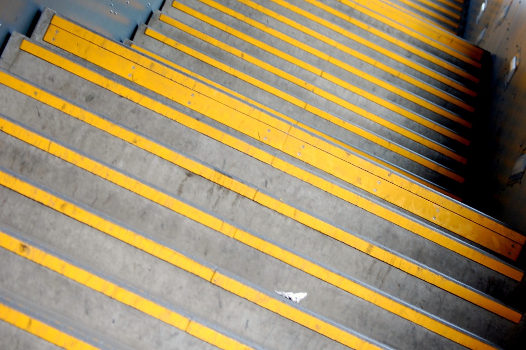 Yellow Strips by andycoleborn