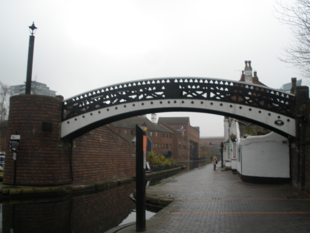 Bridge over the Gas Street Basin Canal by kdrinkie